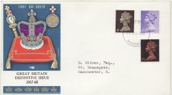 1967-06-05 Definitive Stamps Manchester FDC (85735)