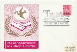 1970-05-08 Victory In Europe Commemorative ENV (85755)