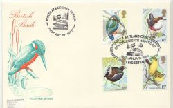 1980-01-16 Birds Stamps Leicester FDC (85837)