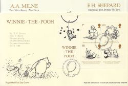 2010-10-12 Winnie the Pooh Stamps Hartfield FDC (85850)