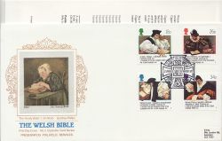1988-03-01 The Welsh Bible Powys PPS 2 FDC (85891)