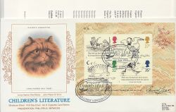 1988-09-27 Edward Lear Stamps M/S London PPS 8 FDC (85897)