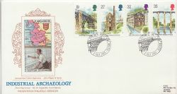 1989-07-25 Industrial Archaeology Telford PPS 14 FDC (85904)