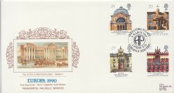 1990-03-06 Europa Stamps London N22 PPS 21 FDC (85913)