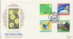 1992-09-15 Green Issue Stamps Brownsea PPS 44 FDC (85939)