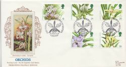 1993-03-16 Orchids Stamps Oxford PPS 49 FDC (85945)