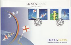 2000-05-09 Guernsey Europa Stamps FDC (86106)