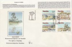1990-04-26 Namibia Landscapes Stamps FDC (86303)