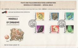 1993-01-12 Zimbabwe Minerals Stamps (86304)