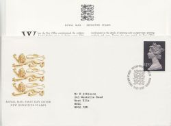 1986-09-02 £1.50 Definitive Bureau FDC (86324)