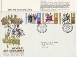 1971-08-25 Anniversaries Stamps Bureau FDC (86375)