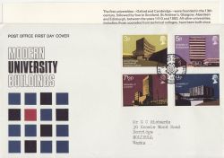 1971-09-22 University Buildings Bureau FDC (86395)