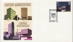 1971-09-22 University Buildings Colchester FDC (86400)