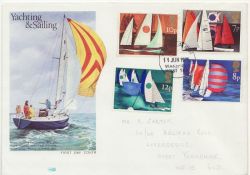 1975-06-11 Sailing Stamps Wakefield FDC (86409)