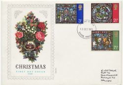 1971-10-13 Christmas Stamps Halifax FDC (86424)