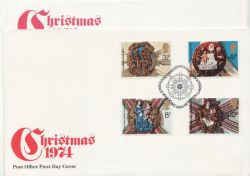 1974-11-27 Christmas Stamps Bethlehem FDC (86457)