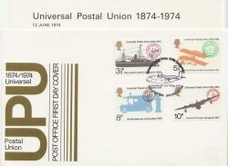 1974-06-12 Universal Postal Union Southampton FDC (86467)
