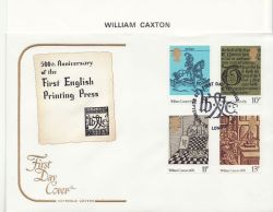 1976-09-29 Caxton Printing London SW1 FDC (86473)