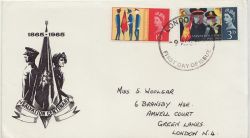 1965-08-09 Salvation Army Stamps London EC FDC (86537)