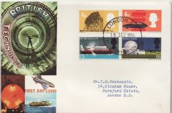 1966-09-19 Technology Stamps PHOS London FDC (86544)