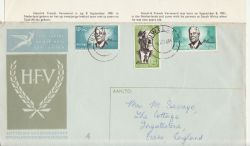 1966-12-06 South Africa Verwoerd Stamps FDC (86648)