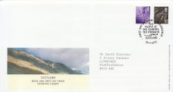 2010-03-30 Scotland Definitive Stamps EDINBURGH FDC (86707)