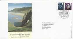 2011-03-29 Wales Definitive Stamps T/House FDC (86711)