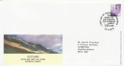 2016-03-22 Scotland Definitive Stamp EDINBURGH FDC (86733)