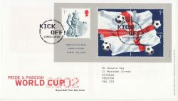 2002-05-21 World Cup Football T/House FDC (86796)