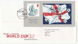 2002-05-21 World Cup Football T/House FDC (86797)