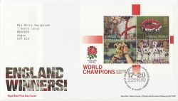 2003-12-19 Rugby England Winners T/House FDC (86803)