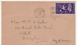 1946-06-11 KGVI Victory Stamp Birmingham Slogan FDC (86976)