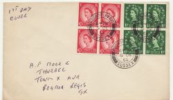 1952-12-05 Wilding Definitive Stamps Bognor Regis cds FDC (86996