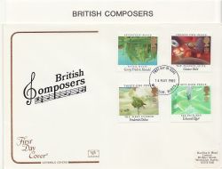 1985-05-14 British Composers Stamps Windsor FDC (87079)
