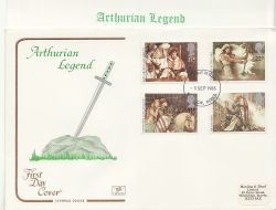 1985-09-03 Arthurian Legend Stamps Windsor FDC (87085)