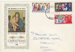 1969-11-26 Christmas Stamps Essex cds FDC (87104)