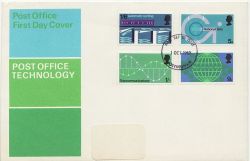 1969-10-01 PO Technology Stamps Nottingham FDC (87109)
