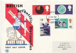 1967-09-19 Discoveries Kingston Upon Thames FDC (87121)