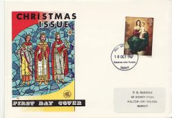 1967-10-18 Christmas Stamp Kingston FDC (87129)