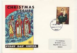 1967-10-18 Christmas Stamp Kingston FDC (87130)