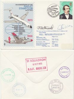 1973-10-01 Raflet Stamp Club Aniv BF 1419 PS (87200)
