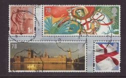 2007-04-23 Celebrating England Stamps Used (87244)
