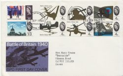 1965-09-13 Battle of Britain Stamps London EC1 FDC (87264)