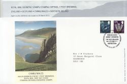 2011-03-29 Wales Definitive Stamps Cardiff FDC (87325)