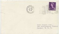 1958-08-18 Scotland Definitive Stamp Glasgow FDC (87339)