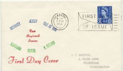 1966-02-07 Scotland Definitive Stamp Glasgow FDC (87341)