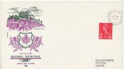 1969-02-26 Scotland Definitive Stamps Edinburgh FDC (87344)