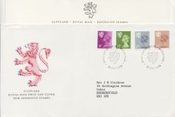 1984-10-23 Scotland Definitive Stamps Edinburgh FDC (87355)
