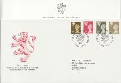 1993-12-07 Scotland Definitive Stamps Edinburgh FDC (87363)
