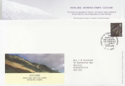 2002-07-04 Scotland Definitive Stamp Edinburgh FDC (87367)